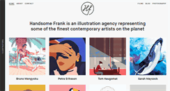 Desktop Screenshot of handsomefrank.com